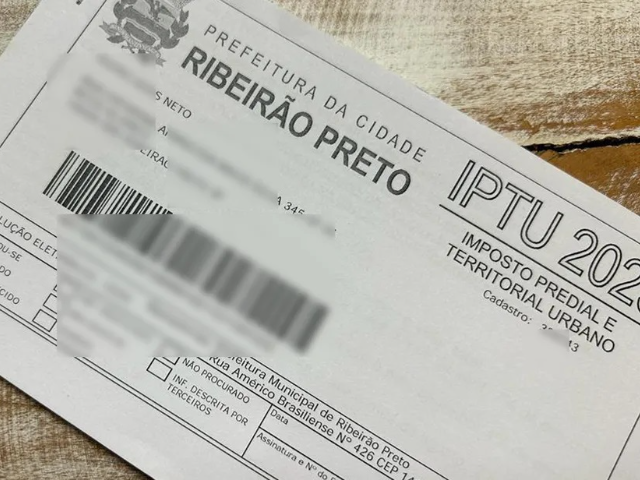 Carnê do IPTU terá opção de contribuição voluntária em Ribeirão Preto