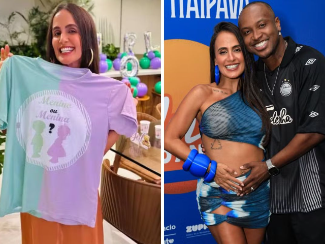 Grávida, Carol Peixinho descobre o sexo do bebê