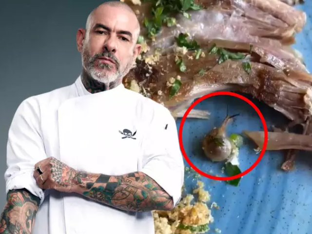 Henrique Fogaça se pronuncia sobre vídeo de caramujo na comida de seu restaurante