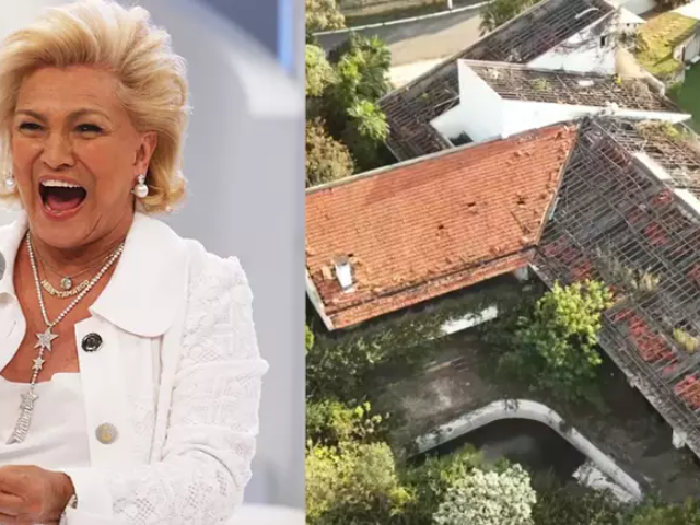 Mansão abandonada de Hebe Camargo é arrematada após ir a leilão pela segunda vez