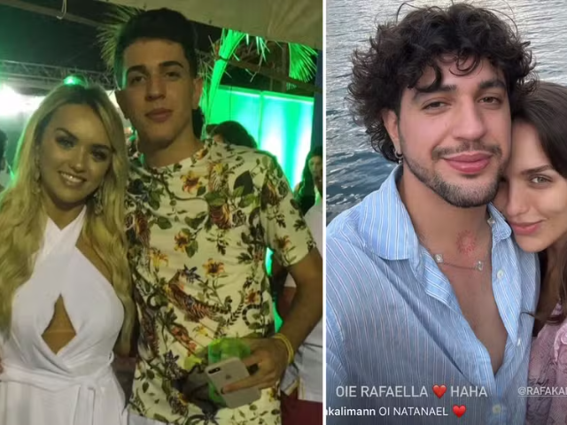 Rafa Kalimann e Nattanzinho posaram juntos antes da fama