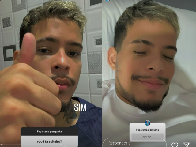 Tá na pista! Felipe Amorim confirma término e revela que está solteiro